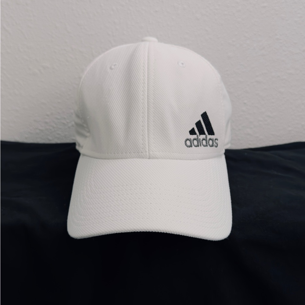 Adidas Classic White Cap with Black Logo